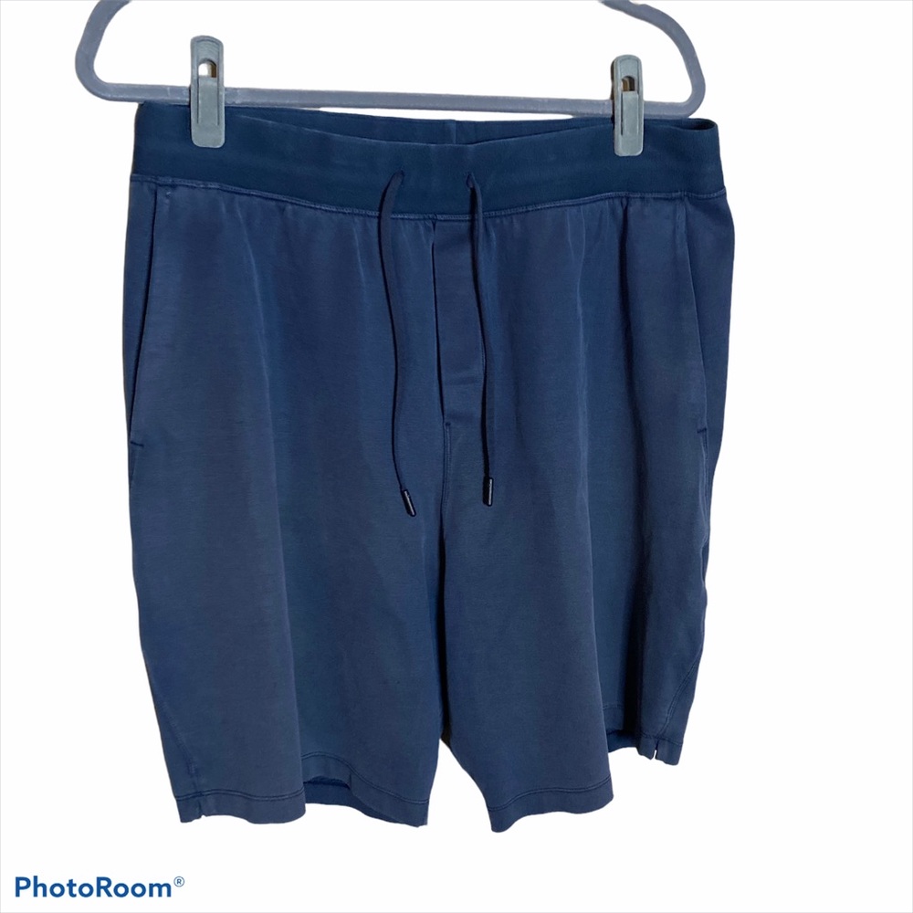 Lululemon Blue Mens Shorts Drawstring Size XL